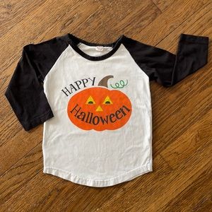 Kids Halloween Pumpkin Shirt 🎃